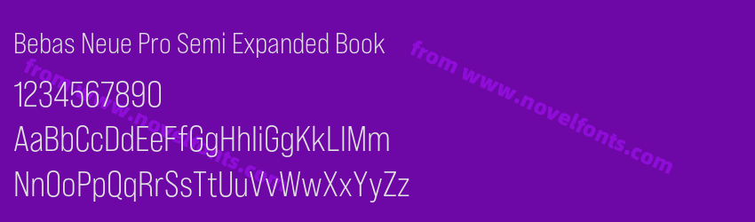 Bebas Neue Pro Semi Expanded BookPreview Bebas Neue Pro Semi Expanded BookPreview