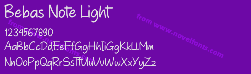 Bebas Note LightPreview Bebas Note LightPreview