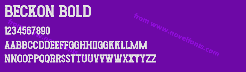 Beckon BoldPreview Beckon BoldPreview