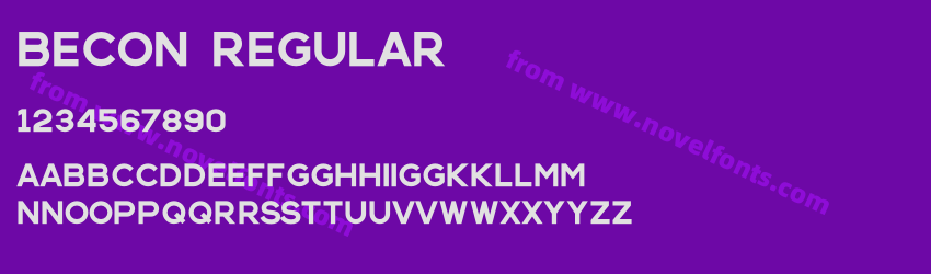 Becon RegularPreview