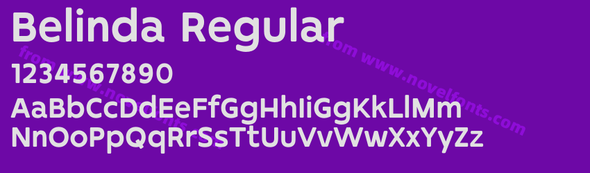 Belinda RegularPreview Belinda RegularPreview