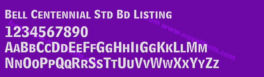 Bell Centennial Std Bd ListingPreview Bell Centennial Std Bd ListingPreview