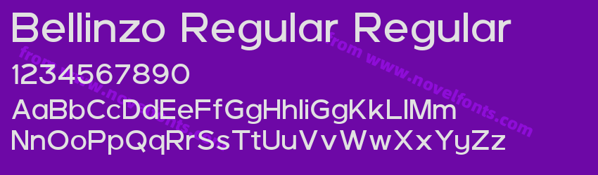Bellinzo Regular RegularPreview Bellinzo Regular RegularPreview