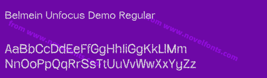 Belmein Unfocus Demo RegularPreview Belmein Unfocus Demo RegularPreview