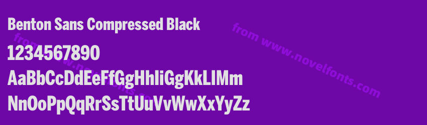 Benton Sans Compressed BlackPreview Benton Sans Compressed BlackPreview