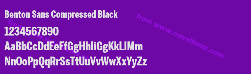 Benton Sans Compressed BlackPreview Benton Sans Compressed BlackPreview