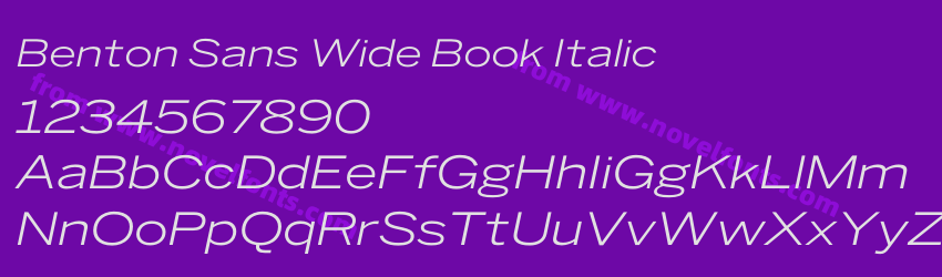 Benton Sans Wide Book ItalicPreview Benton Sans Wide Book ItalicPreview