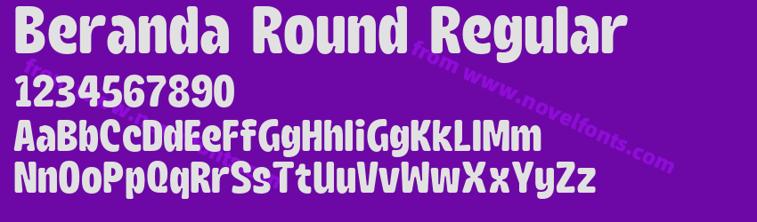 Beranda Round RegularPreview Beranda Round RegularPreview