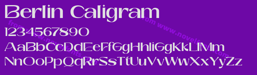 Berlin CaligramPreview