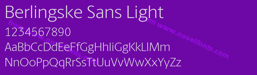 Berlingske Sans LightPreview