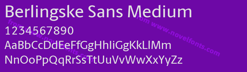 Berlingske Sans MediumPreview Berlingske Sans MediumPreview