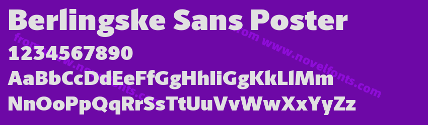 Berlingske Sans PosterPreview Berlingske Sans PosterPreview