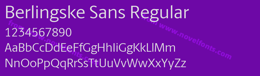 Berlingske Sans RegularPreview Berlingske Sans RegularPreview