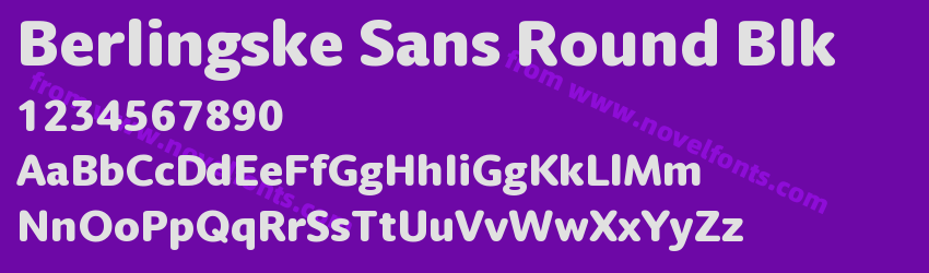 Berlingske Sans Round BlkPreview