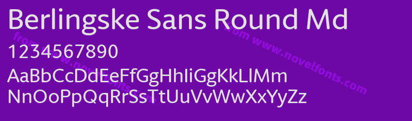 Berlingske Sans Round MdPreview
