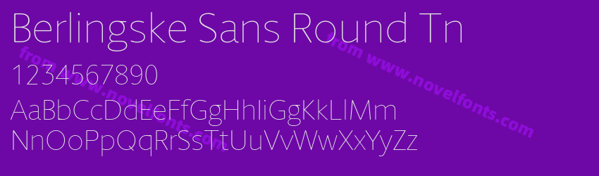 Berlingske Sans Round TnPreview Berlingske Sans Round TnPreview