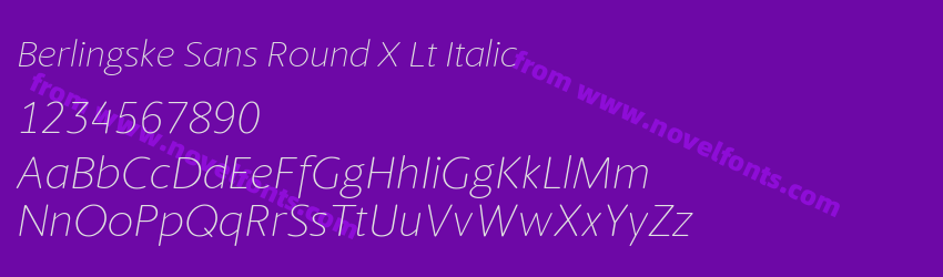 Berlingske Sans Round X Lt ItalicPreview Berlingske Sans Round X Lt ItalicPreview