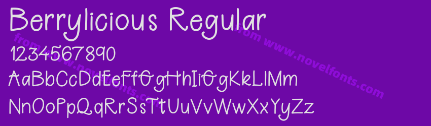Berrylicious RegularPreview Berrylicious RegularPreview