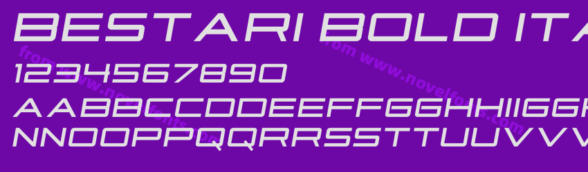 Bestari Bold ItalicPreview Bestari Bold ItalicPreview