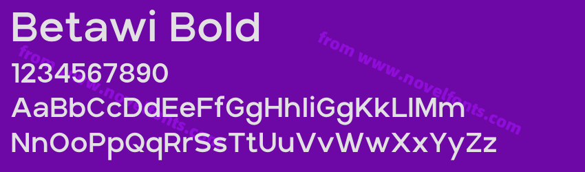 Betawi BoldPreview Betawi BoldPreview