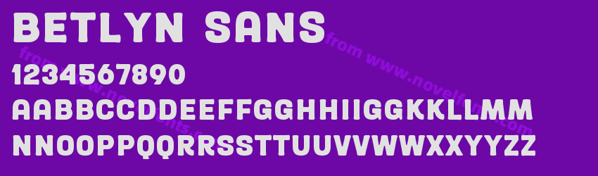 Betlyn SansPreview Betlyn SansPreview