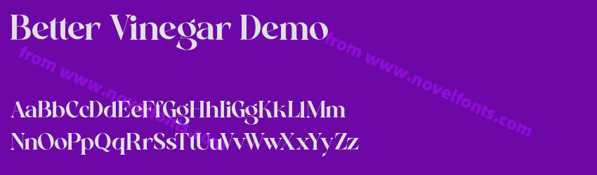 Better Vinegar DemoPreview Better Vinegar DemoPreview