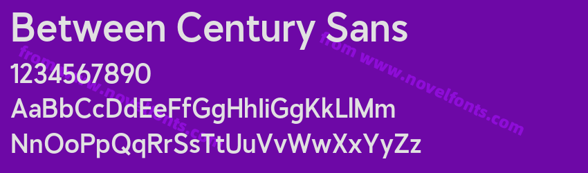 Between Century SansPreview