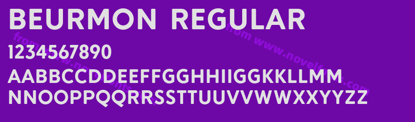 Beurmon RegularPreview Beurmon RegularPreview