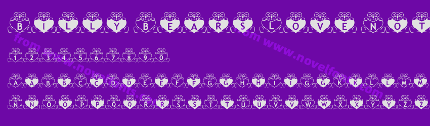 Billy Bears Love NotesPreview Billy Bears Love NotesPreview