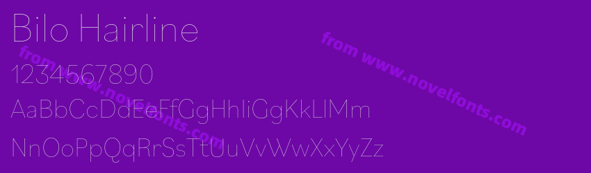 Bilo HairlinePreview Bilo HairlinePreview