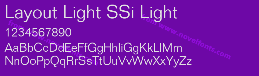 Layout Light SSi LightPreview