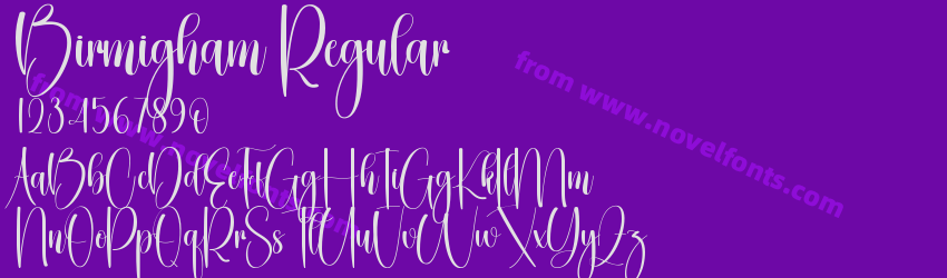 Birmigham RegularPreview Birmigham RegularPreview