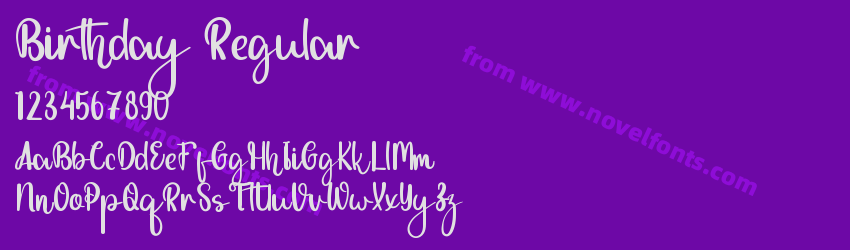 Birthday RegularPreview