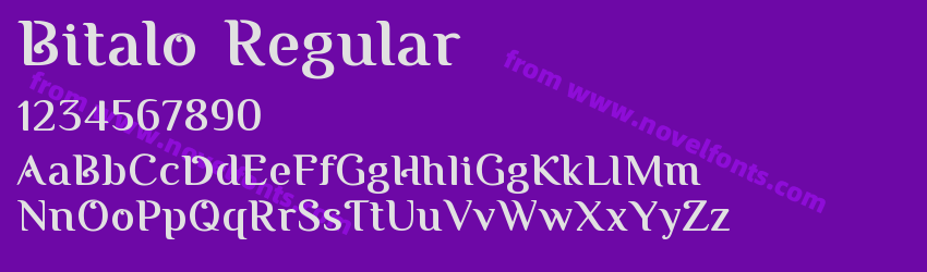Bitalo RegularPreview Bitalo RegularPreview