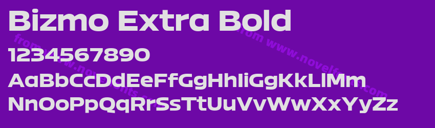 Bizmo Extra BoldPreview
