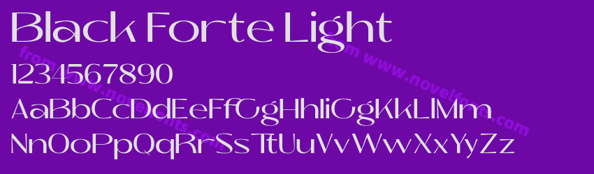 Black Forte LightPreview Black Forte LightPreview