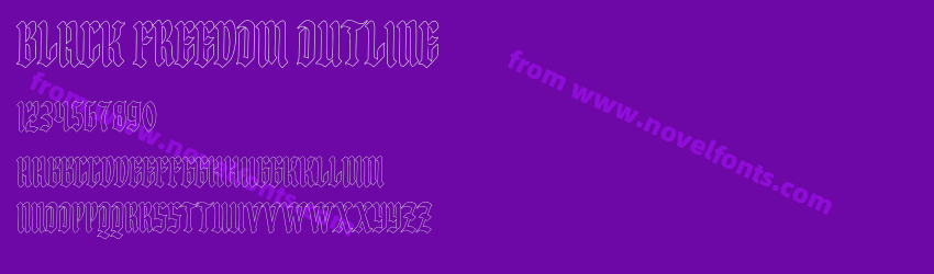 Black Freedom OutlinePreview Black Freedom OutlinePreview