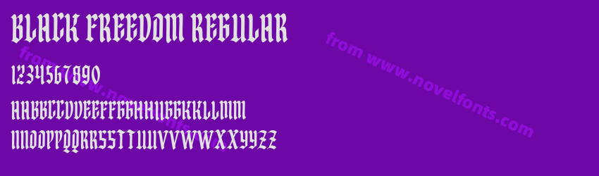 Black Freedom RegularPreview Black Freedom RegularPreview