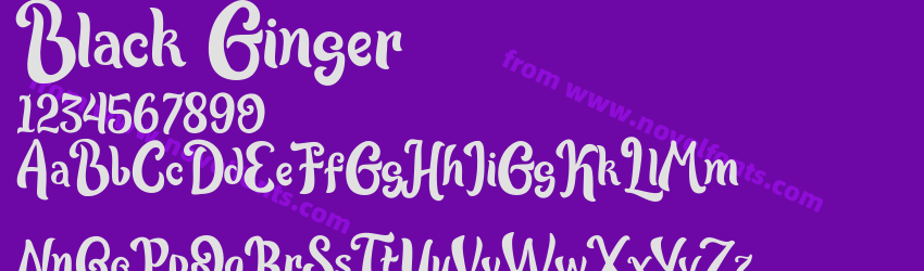 Black GingerPreview Black GingerPreview