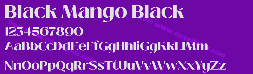 Black Mango BlackPreview