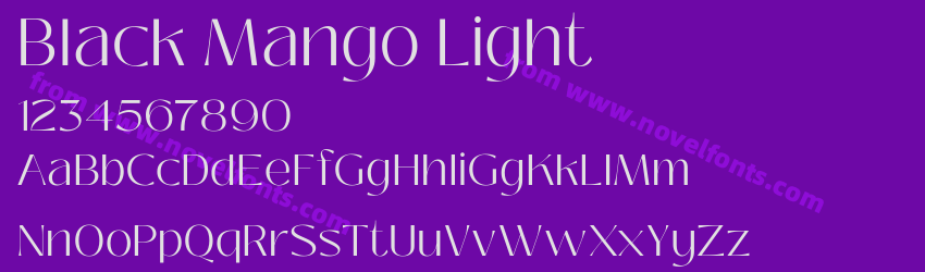 Black Mango LightPreview Black Mango LightPreview