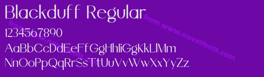 Blackduff RegularPreview Blackduff RegularPreview