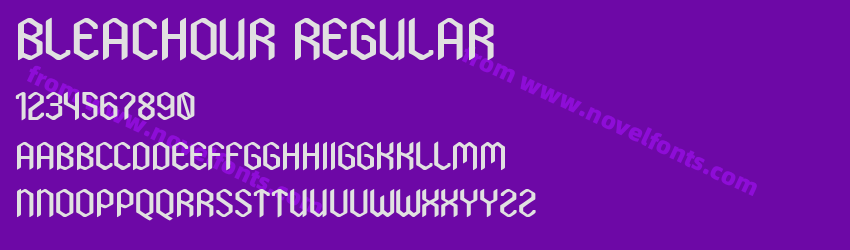 Bleachour RegularPreview Bleachour RegularPreview