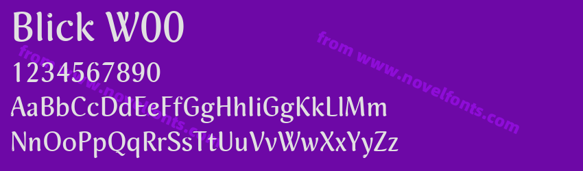 Blick W00Preview Blick W00Preview