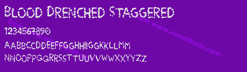Blood Drenched StaggeredPreview