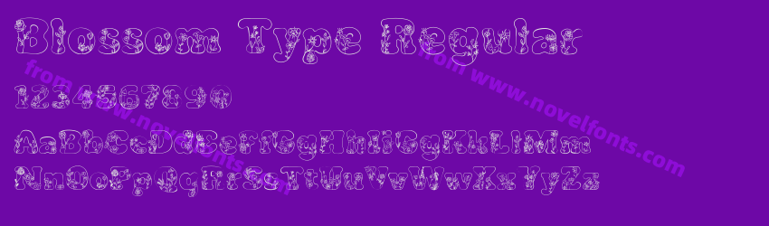 Blossom Type RegularPreview Blossom Type RegularPreview