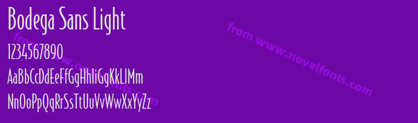 Bodega Sans LightPreview Bodega Sans LightPreview