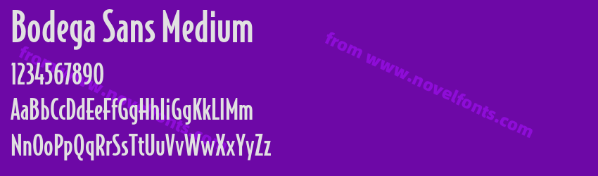 Bodega Sans MediumPreview Bodega Sans MediumPreview