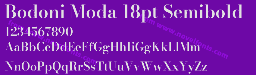 Bodoni Moda 18pt SemiboldPreview Bodoni Moda 18pt SemiboldPreview
