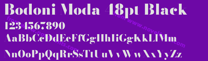 Bodoni Moda 48pt BlackPreview